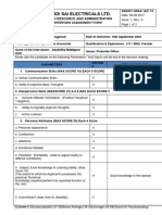 Sseof Hr&a 10 Interview Assessment Form