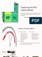 BCG Matrix Model