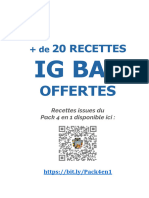 20 Recettes Ig Bas