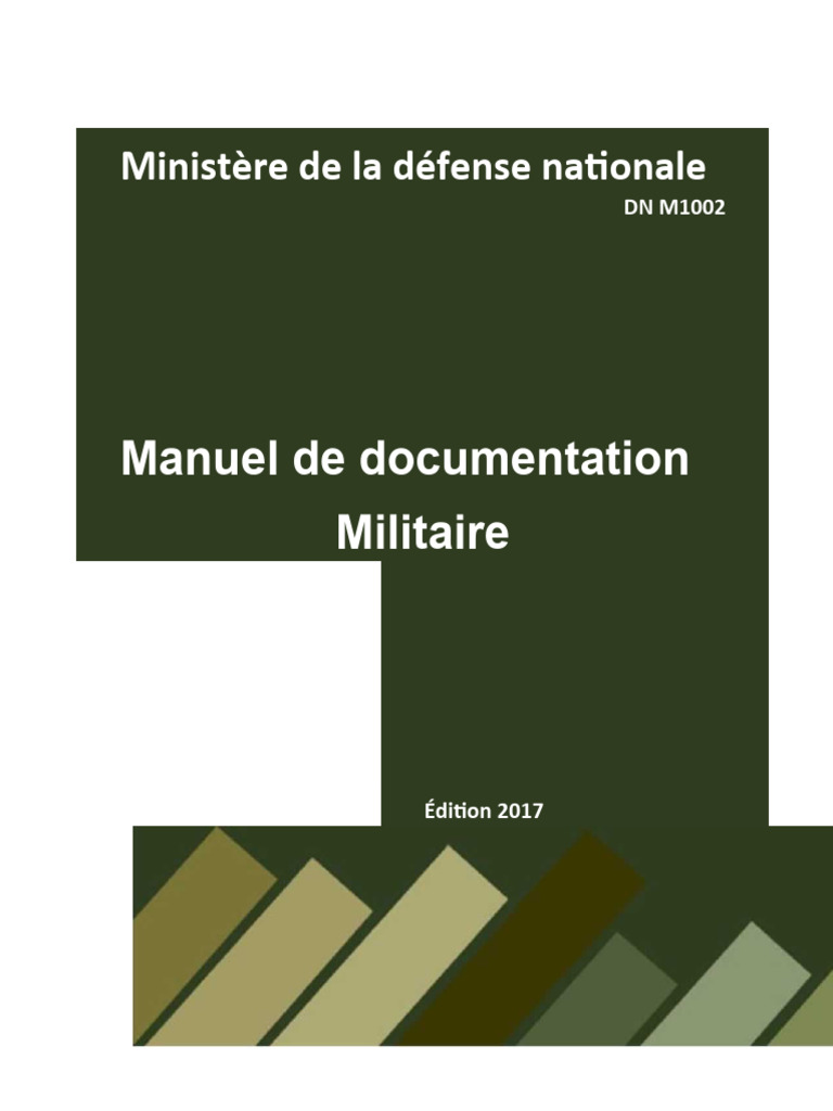 Manuel de Documentation Militaire PDF | PDF