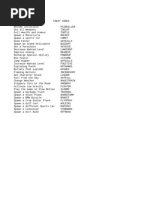 GTA 5 PC All Cheat Codes | PDF