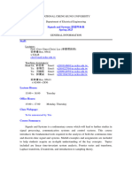 Signals - Systems Syllabus Spring 2023