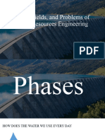 Phases Fields and Problems of Water - 1