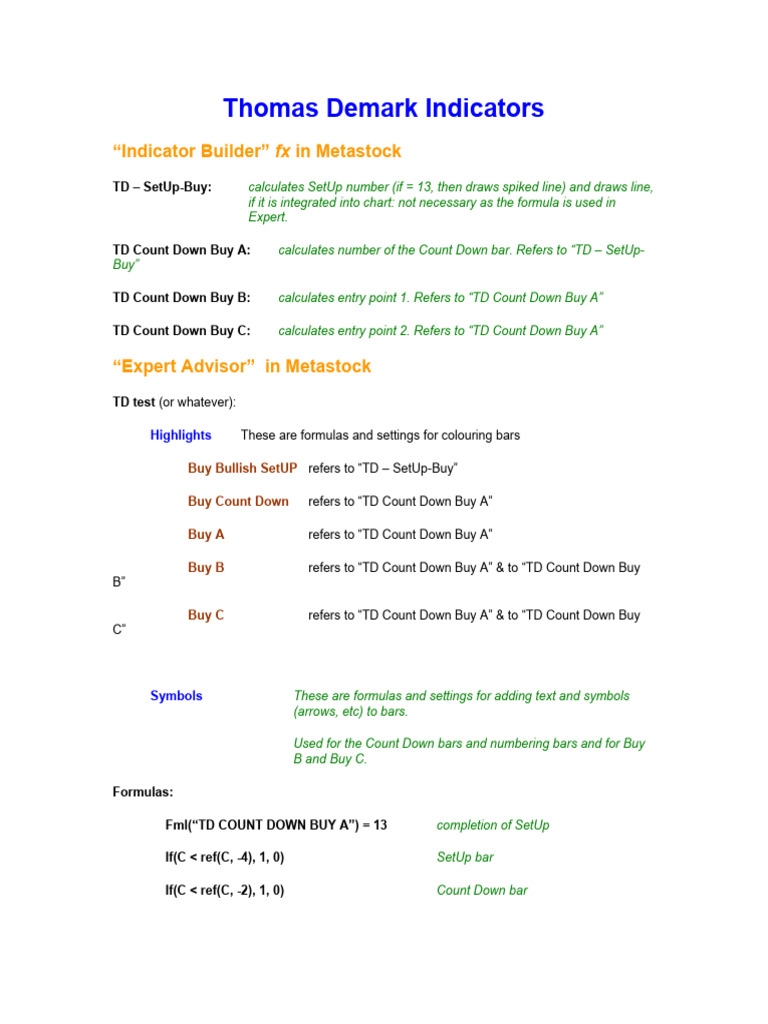 Thomas Demark Indicators 2 PDF
