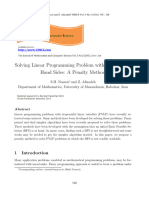 Solving Linear Programming Problem With Fuzzy Right Hand Sides - A Penalty Method