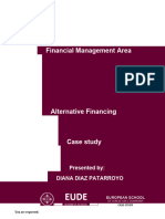 Case Study - Solution - Alternative Financing