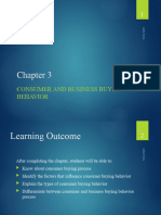 Chapter 03 Consumer and Business Market