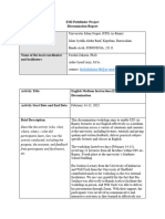 EMI Pathfinder Dissemination Report Template - UIN Ar-Raniry