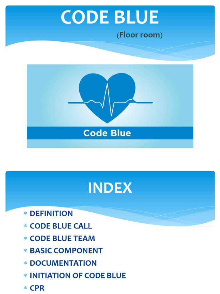 Code Blue | PDF