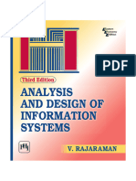 Analysis and Design of Information Systems - V.Rajaraman