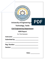 Sample HDM Report