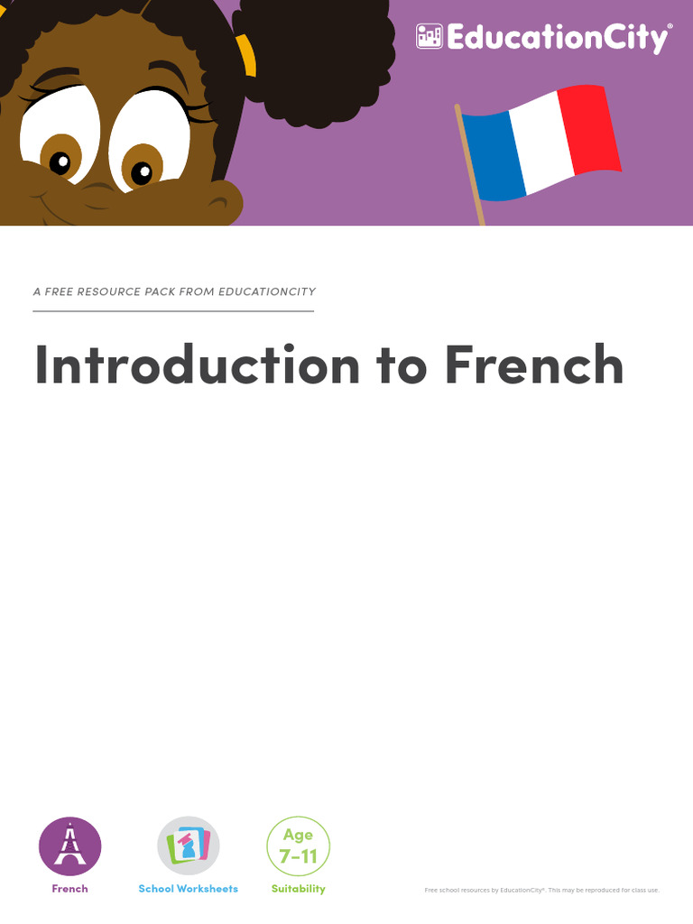French KS2 Worksheets | PDF | Educational Technology | Human Communication