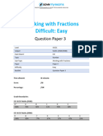 Working With Fractions (P3)