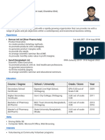 CV of Md. Saiful Islam I