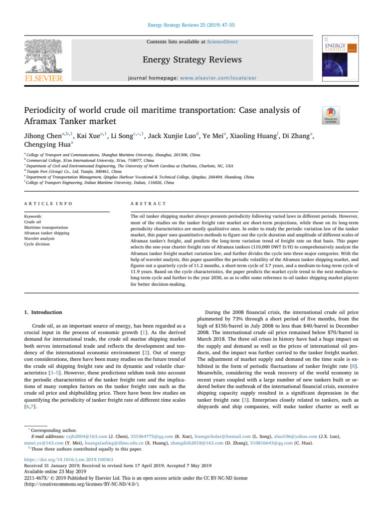 Energy Strategy Reviews Sciencedirect PDF Wavelet Forecasting