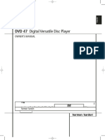 Akg DVD Player dvd47 dvd47 User Manual
