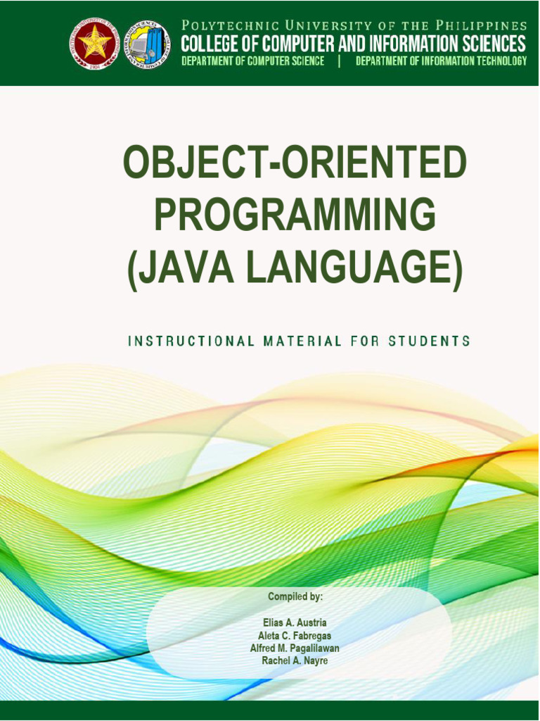 Object Oriented Programming IM | PDF | Java (Programming Language ...