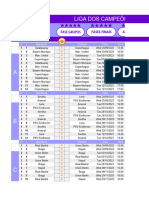 Liga Dos Campeões 2023-24 - Grátis - XLSB