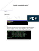 Tugas Konsep Teknologi Informasi