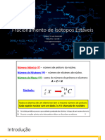 Geoquímica Aula 04fracionamento de Isótopos Estáveis