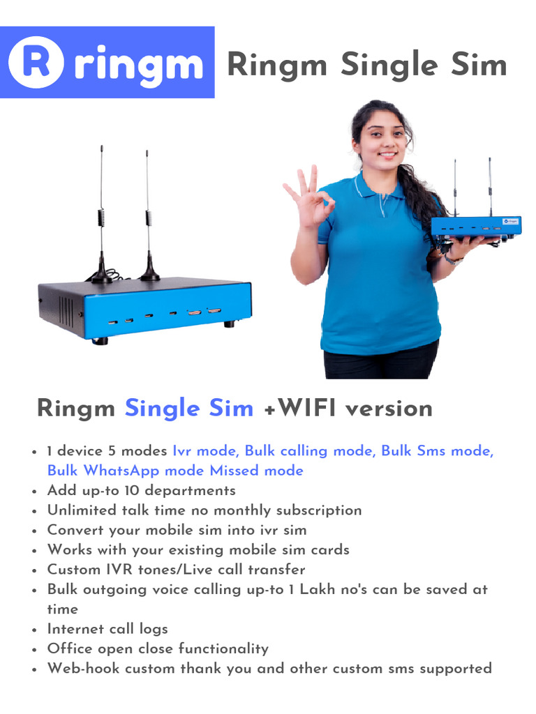 Ringm Single Sim | PDF