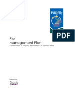 Construction Project Risk Management Plan Example