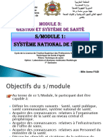Introduction Organisation Du SNS.