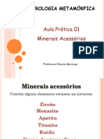 Aula P1 (Minerais Acessórios)