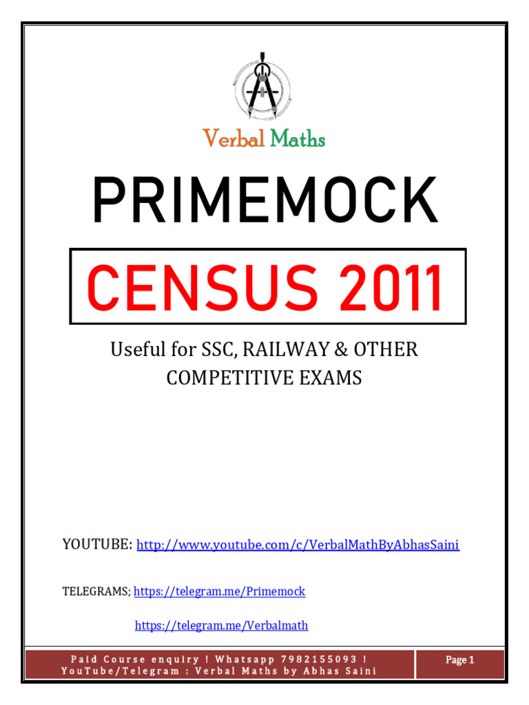 Saini Population Insights from 2011 Census | PDF | Demographics Of ...