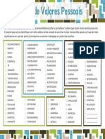 Grid Valores Pessoais - Azul
