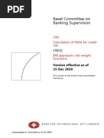 IRB Approach for Calculating RWA | PDF | Money | Financial Services