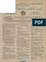 Monitorul Oficial Al României, Nr. 111, 13 August 1906