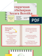 Pengurusan Perbelanjaan Secara Beretika