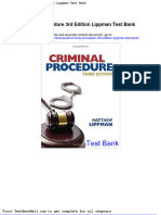 Criminal Procedure 3rd Edition Lippman Test Bank Download