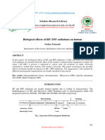 Biological Effects of Rf Mw Radiations on Human