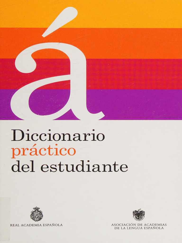Diccionario: Del Estudiante, PDF, Numero Gramatical