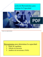 5.2 Herramientas para Determinar La Capacidad 14