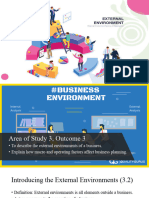 Year 11-Business Management, Slides, Unit 1, AoS 3, The External Environments