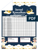 Mengetahui Guru PAI/Wali Kelas Mengetahui Orangtua/Wali Peserta Didik