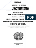 Memorias para Servir A La Historia Del Jacobinismo (Tomo 1) 000000716