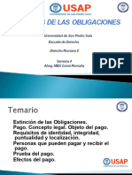 Efectos de Las Obligaciones, Derechos Del Acreedor - Semana 4