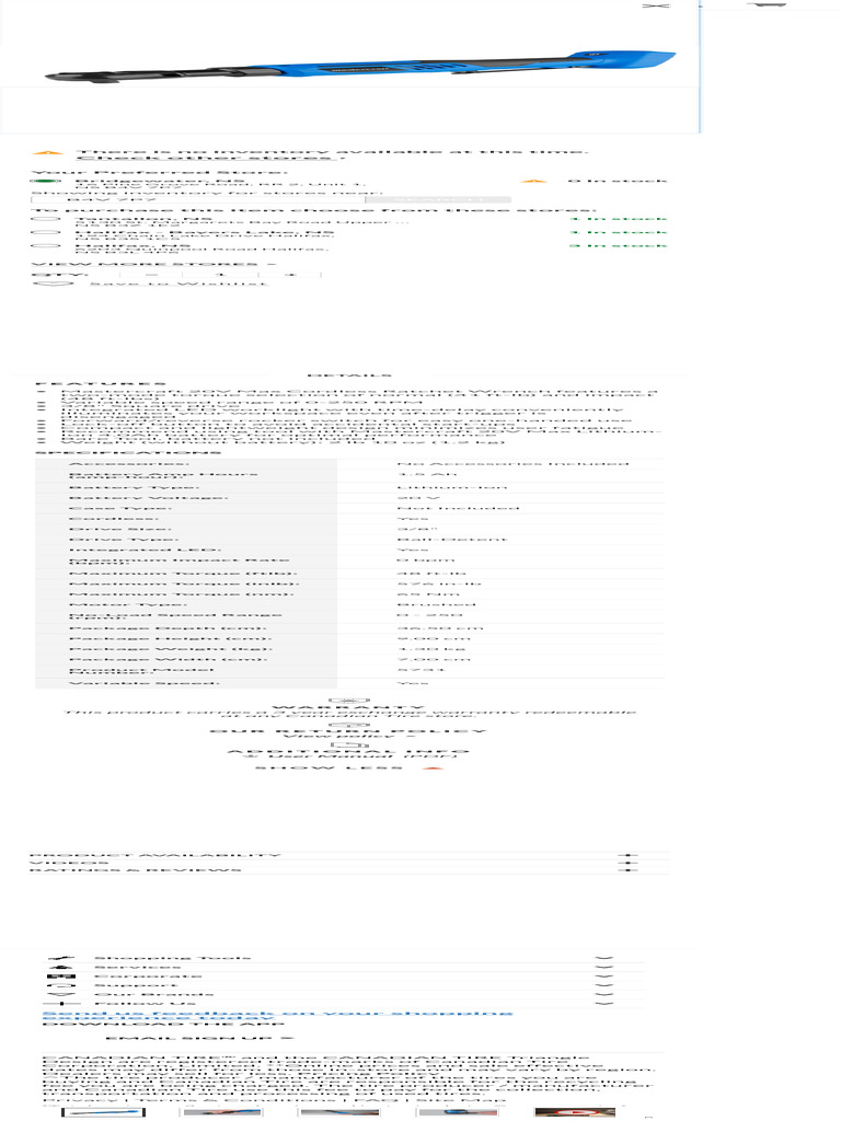 Mastercraft 20V Max Cordless Ratchet Wrench (Tool Only), 38In Canadian Tire PDF Rebate