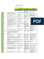 Programación Octubre 2023.