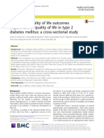 Health and Quality of Life Outcomes Impairment of Quality of Life in Type 2 Diabetes Mellitus_ a Cross-sectional Study