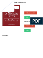 Traité de Médecine Interne PDF - Télécharger, Lire TÉLÉCHARGER LIRE ENGLISH VERSION DOWNLOAD READ. Description