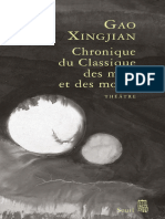 Chroniques Du Classique Des Mers Et Des Monts Tragicomédie Divine en Trois Actes (Gao Xingjian) (Z-Library)