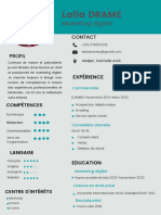 Light White and Grey Creative CV Resume