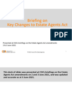 Briefing On Estate Agents Act Amendments - Juncc945