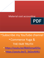 Material Cost Accounting