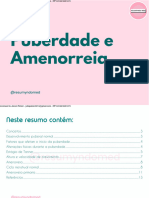 Puberdade e Amenorreia Ok3